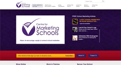 Desktop Screenshot of marketingschools.net